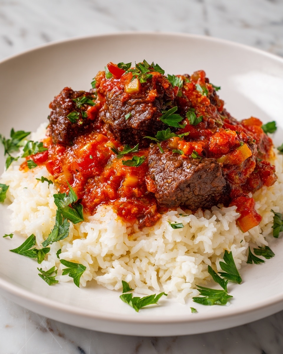 Swiss Tuna Steaks with Cherry Tomatoes, Capers, and Olives Recipe - Recipe Image