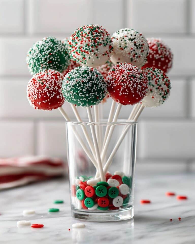 Christmas Cake Pops Recipe