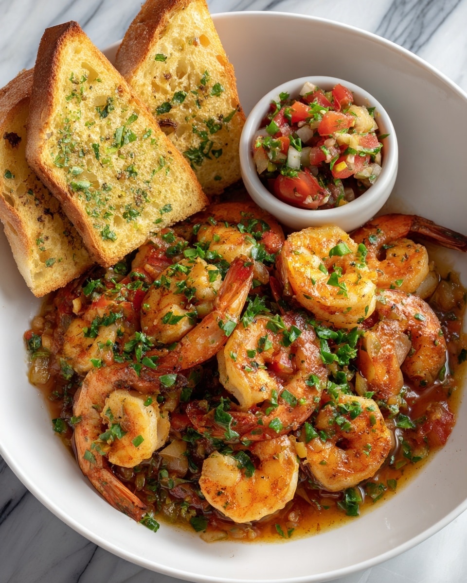 Pan Seared Chimichurri Shrimp Recipe - Recipe Image