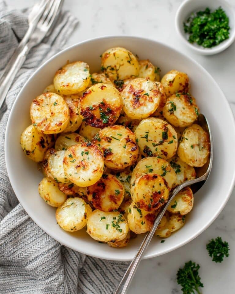 Garlic and Herb Roasted Potatoes Recipe