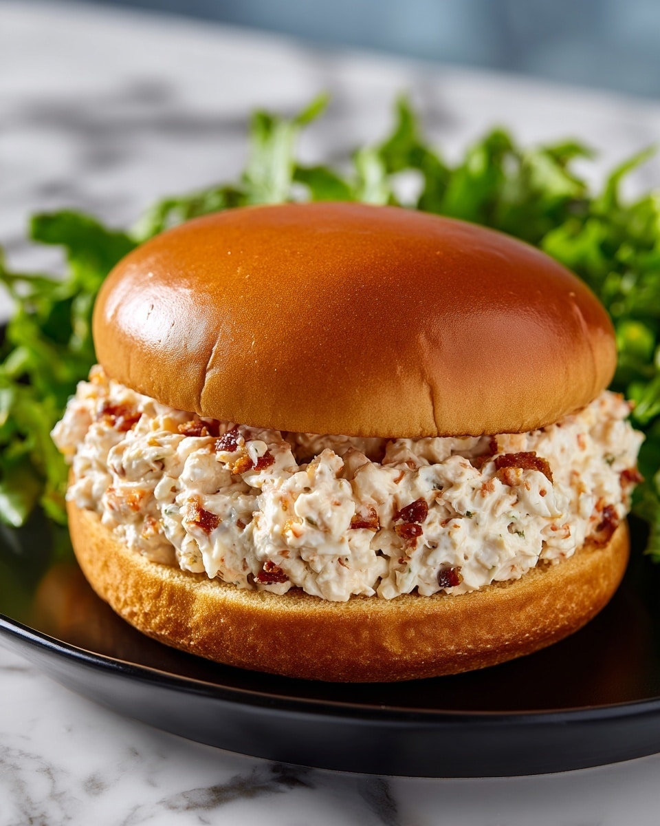 Chicken Alfredo Sloppy Joes Recipe - Recipe Image