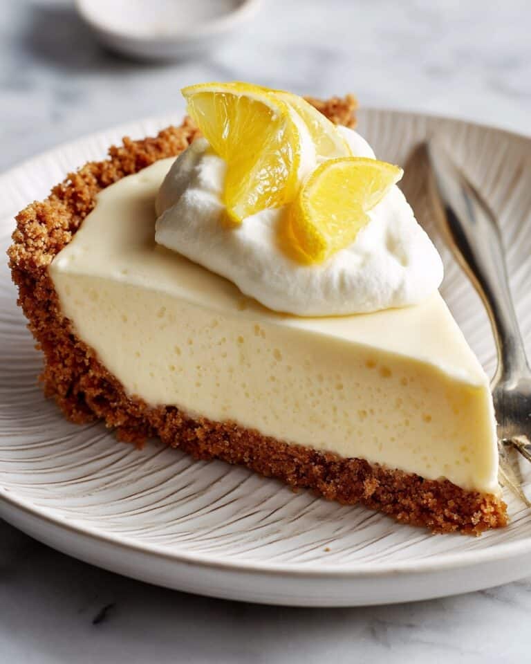 No-Bake Sugar-Free Lemon Pie Recipe