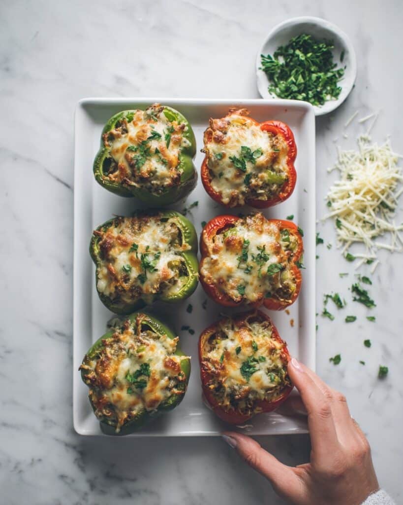 Taco Stuffed Bell Peppers Recipe