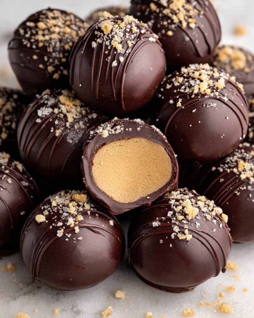 No-Bake Peanut Butter Cheesecake Balls Recipe