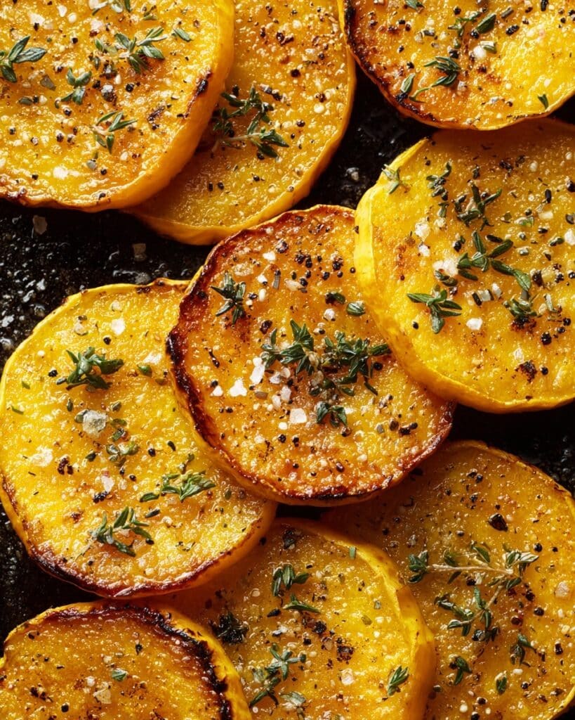 Roasted Summer Squash with Parmesan and Panko Recipe