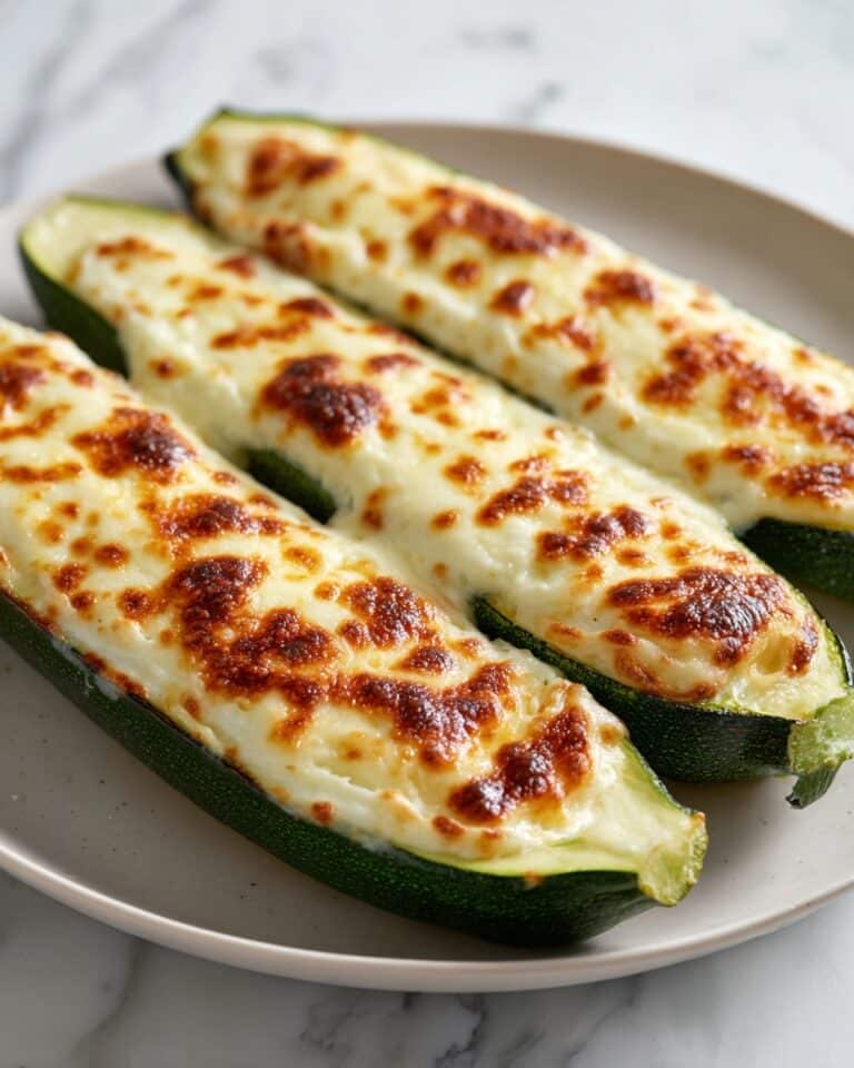 Garlic Lemon Parmesan Oven Roasted Zucchini Recipe
