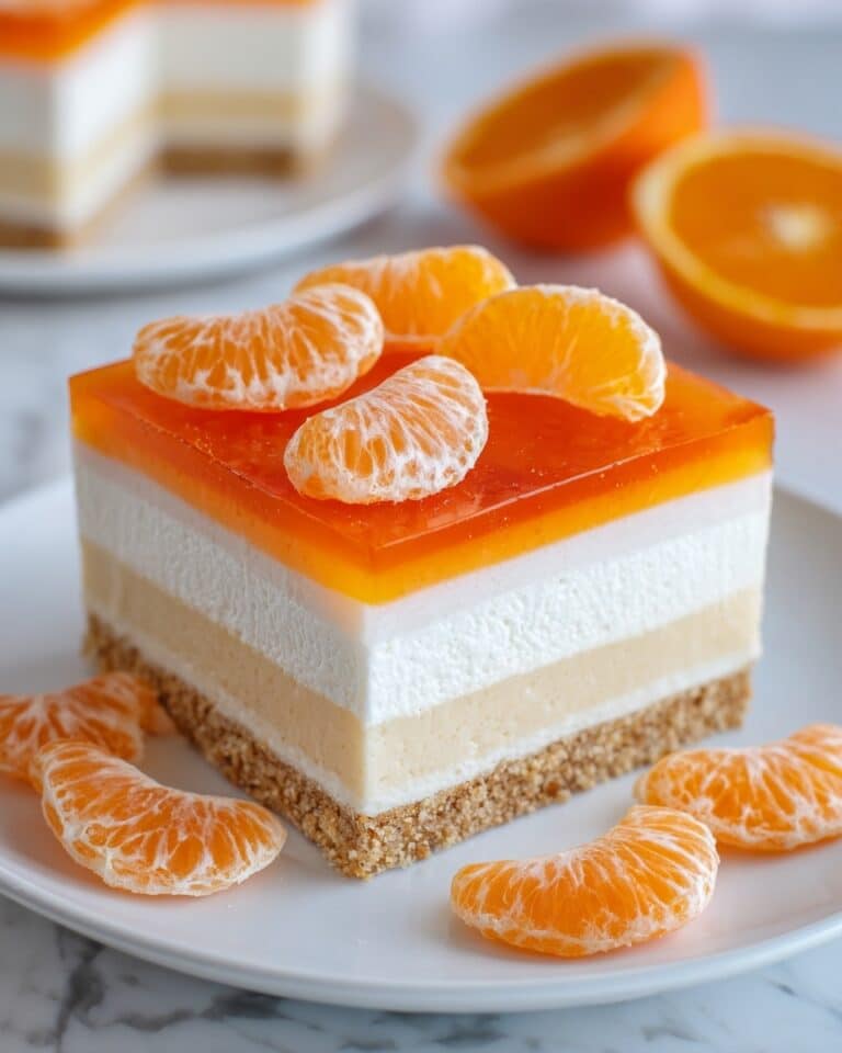 Orange Lush No-Bake Dessert Recipe