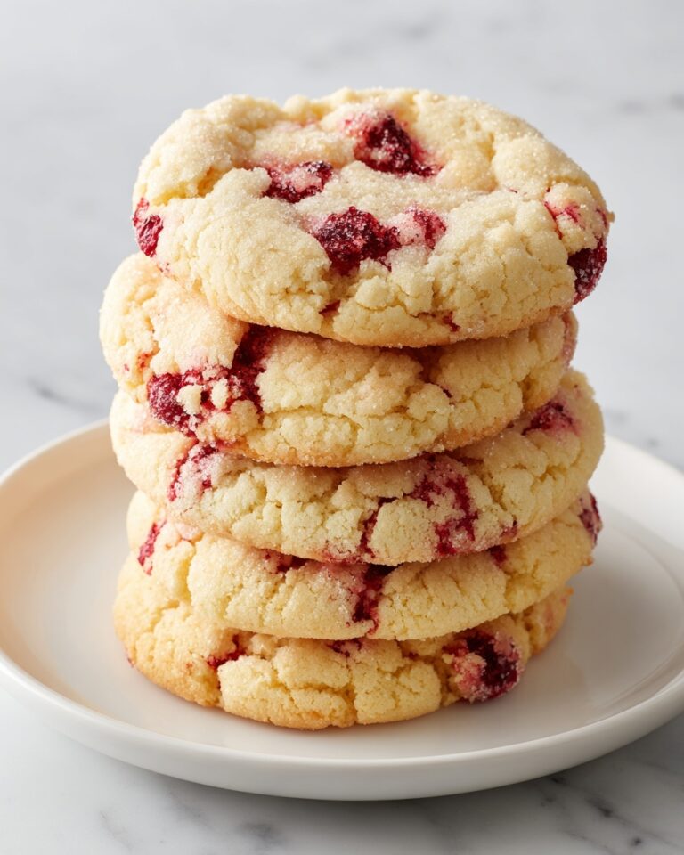 Strawberry Delight Crunch Cookies Recipe