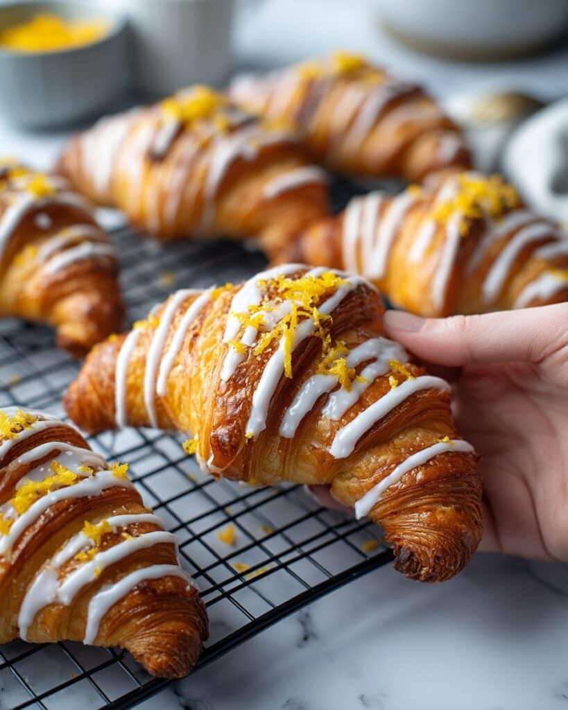 Lemon Cream Cheese Crescent Rolls Recipe