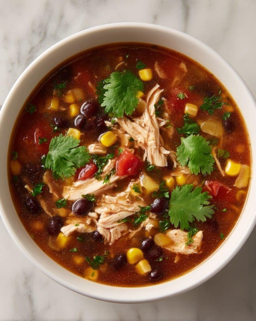 Crockpot Chipotle Chicken Soup Recipe