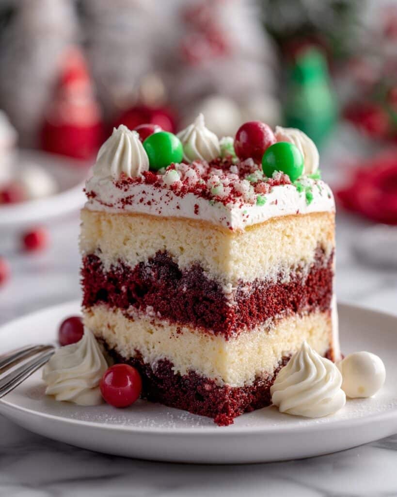 Christmas Poke Cake Recipe