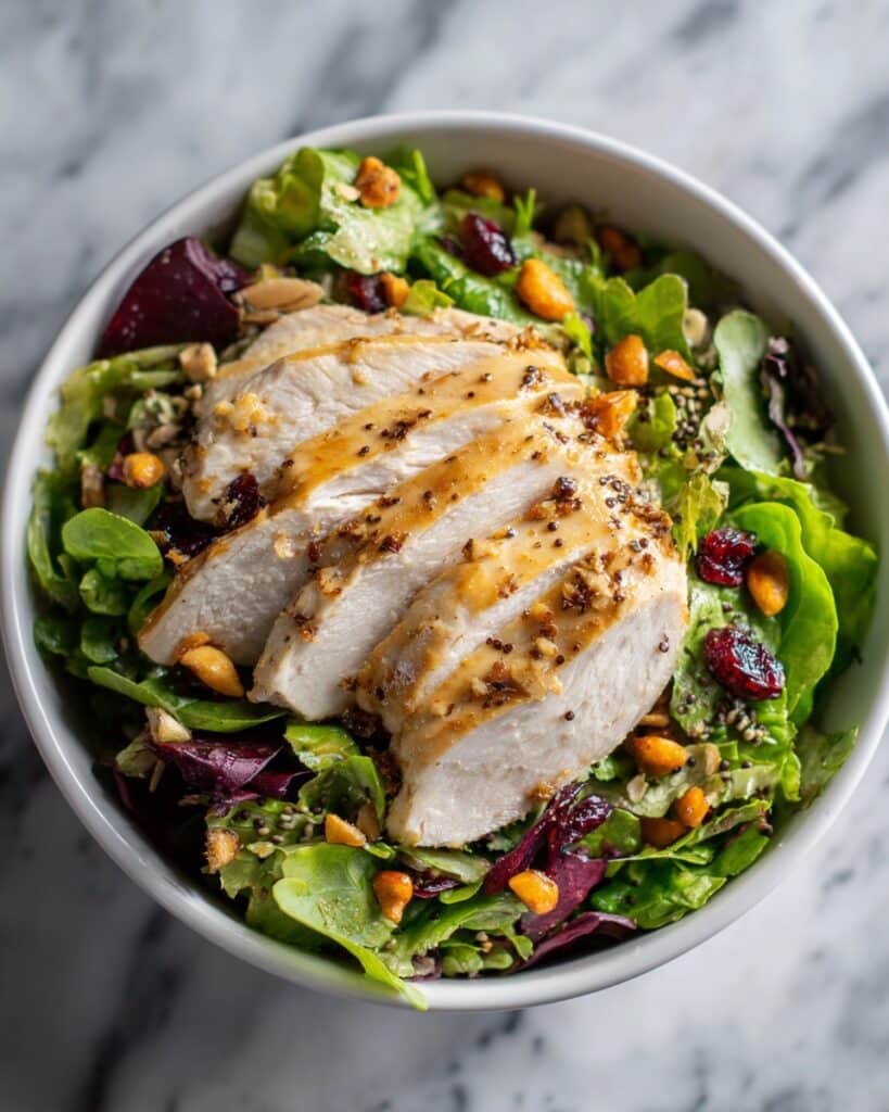 Asian Chicken Cranberry Salad Recipe