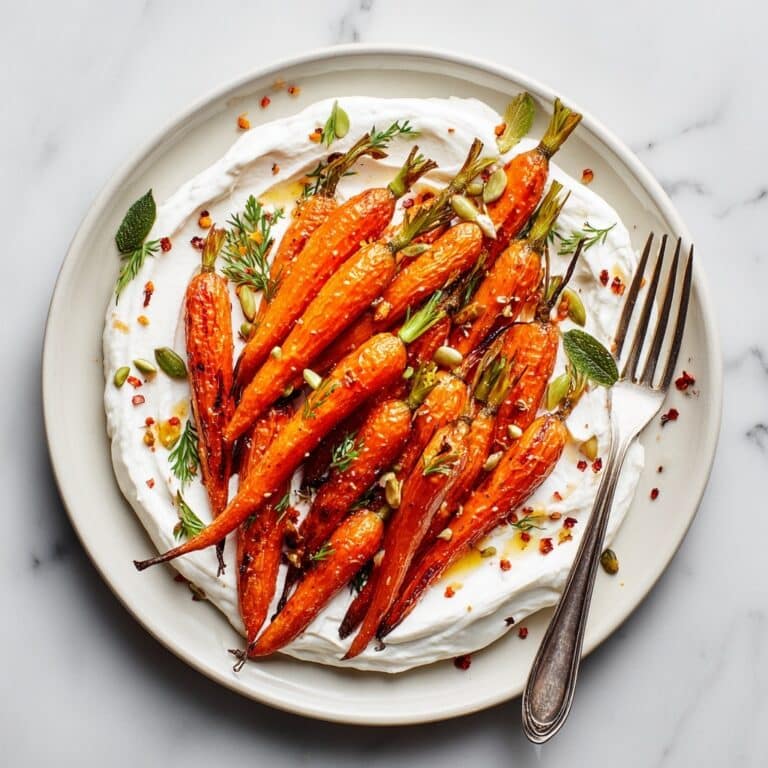 Roasted Carrots with Whipped Feta Recipe