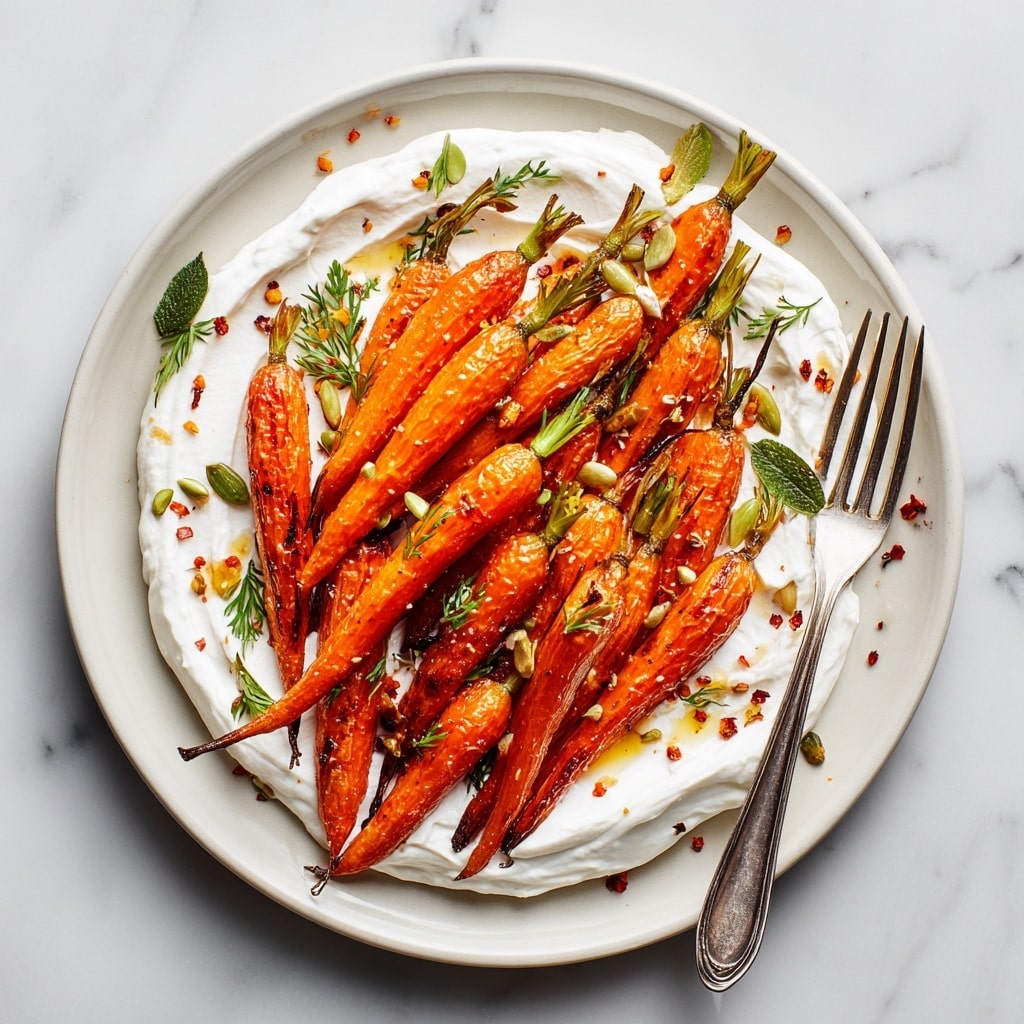 Roasted Carrots with Whipped Feta Recipe