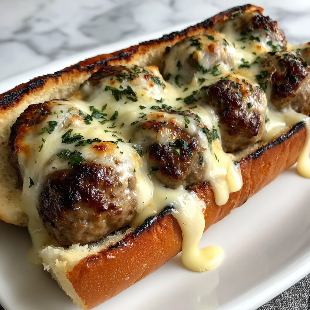 Creamy Meatball Boats Recipe - Recipe Image