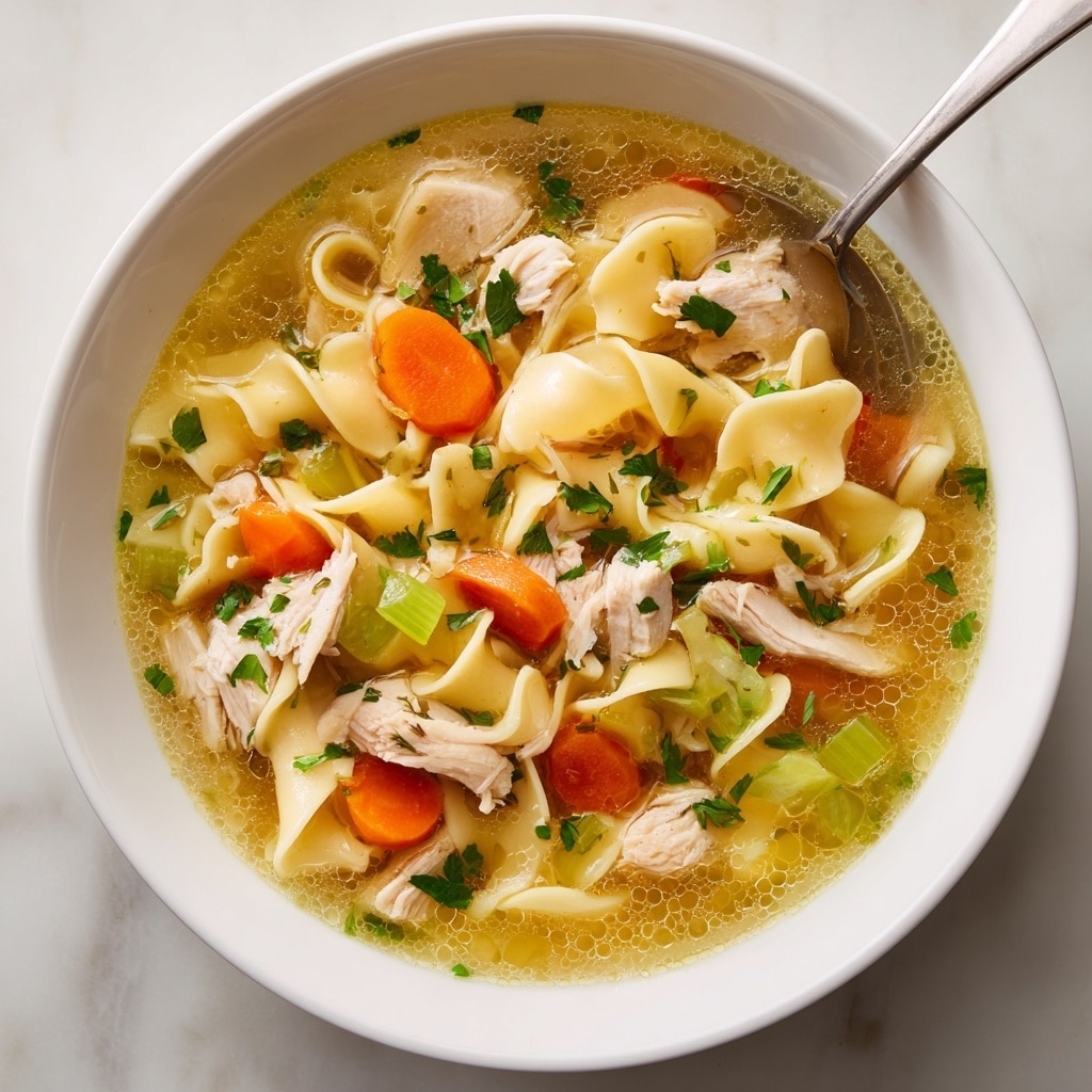 Classic Chicken Noodle Soup Recipe - Recipe Image