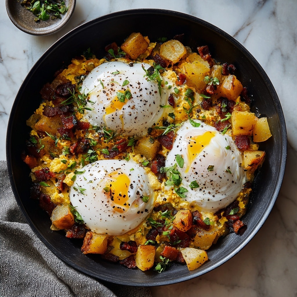 Delicious Potato Egg Scramble Recipe - Recipe Image