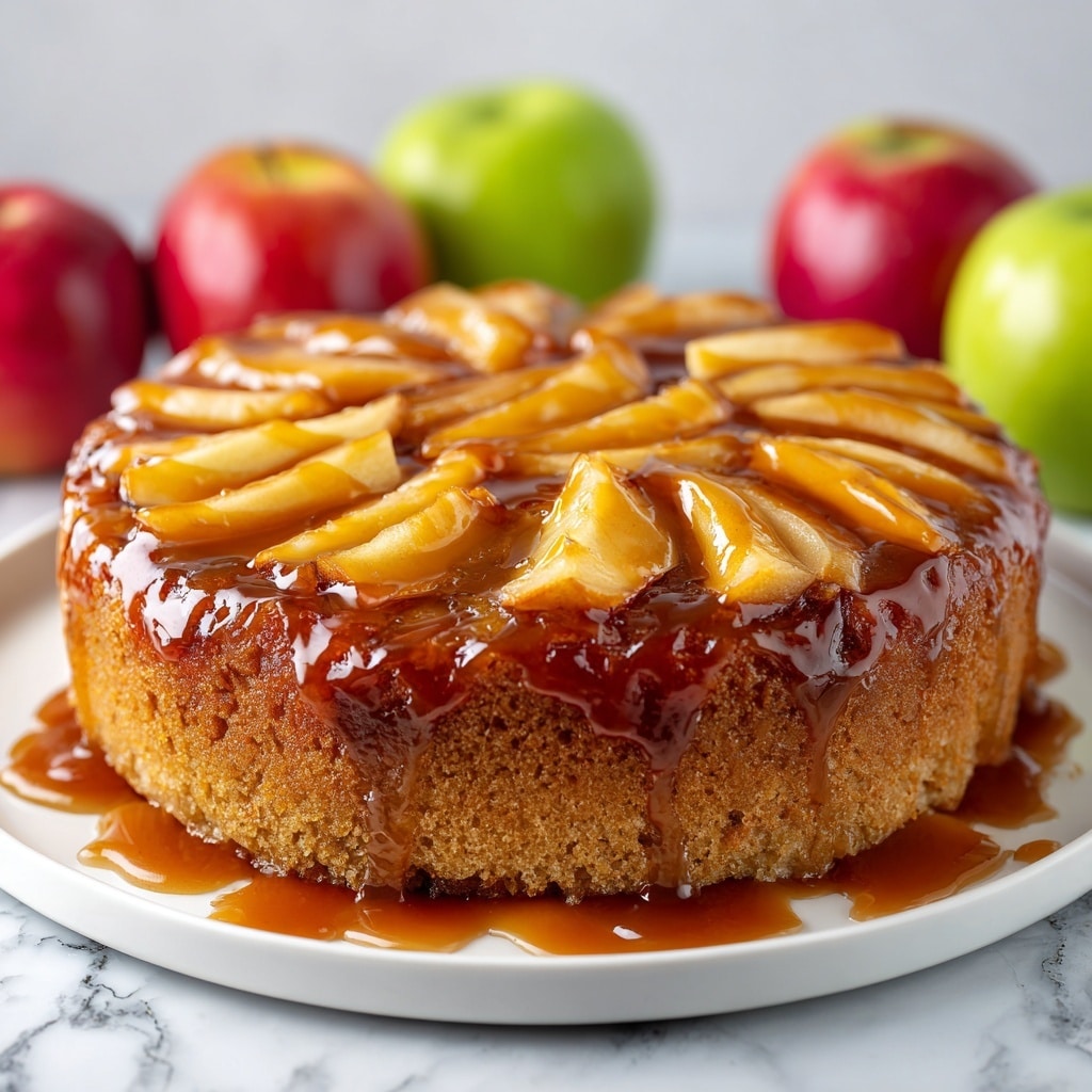 Brown Butter Apple Upside-Down Cake Recipe