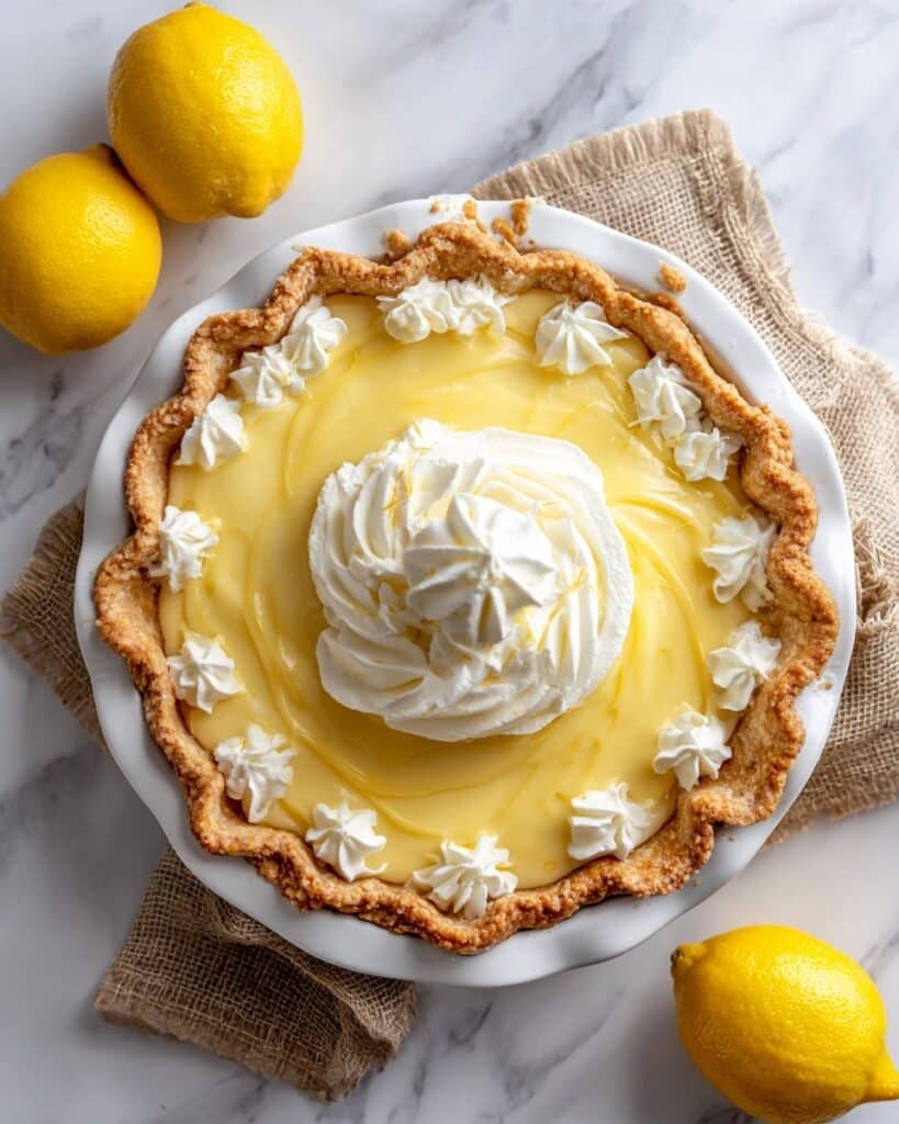 Easy Lemon Cream Pie Recipe