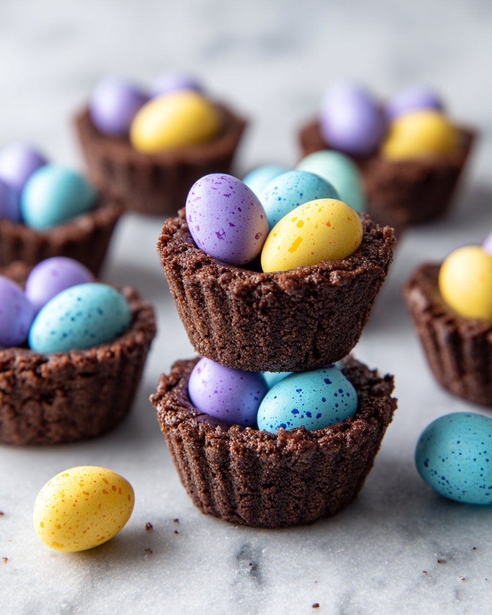 Mini Egg Brownie Bites Recipe - Recipe Image