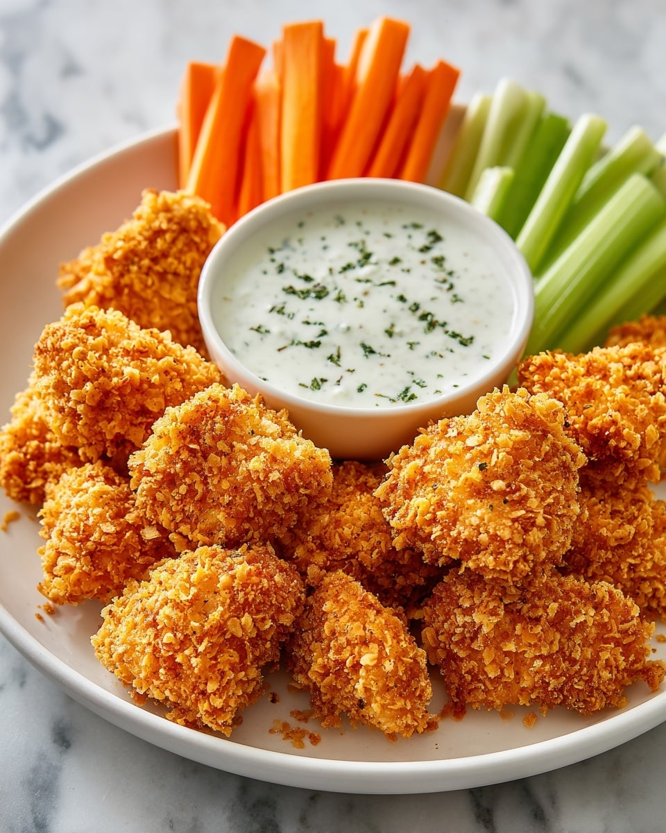 Cheesy Ranch Chicken Bites Recipe - Recipe Image