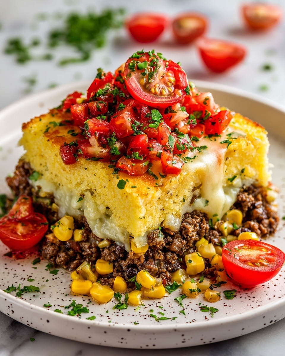 Jiffy Cornbread Taco Bake Recipe - Recipe Image