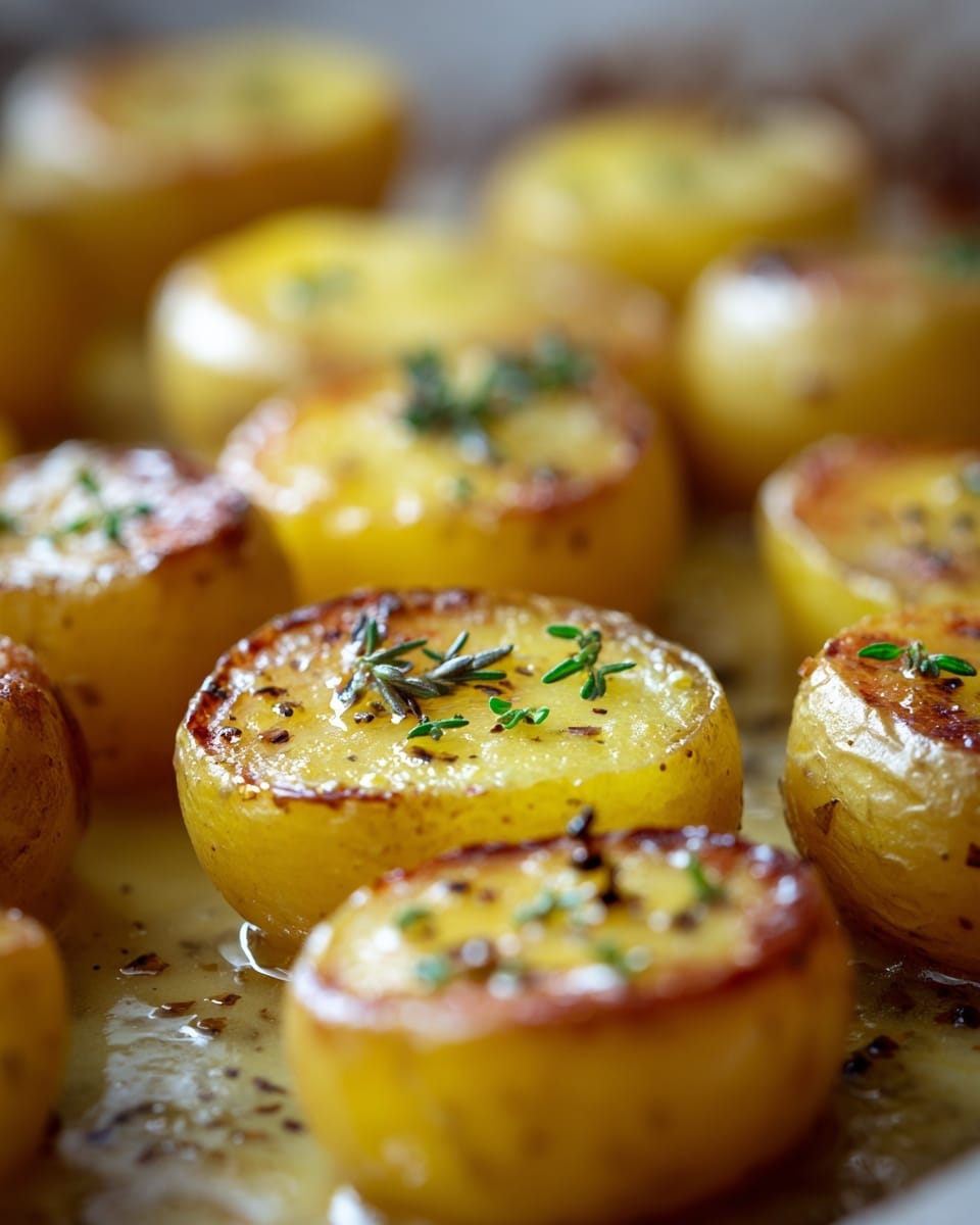 Creamy Garlic Sauce Potatoes Recipe - Recipe Image