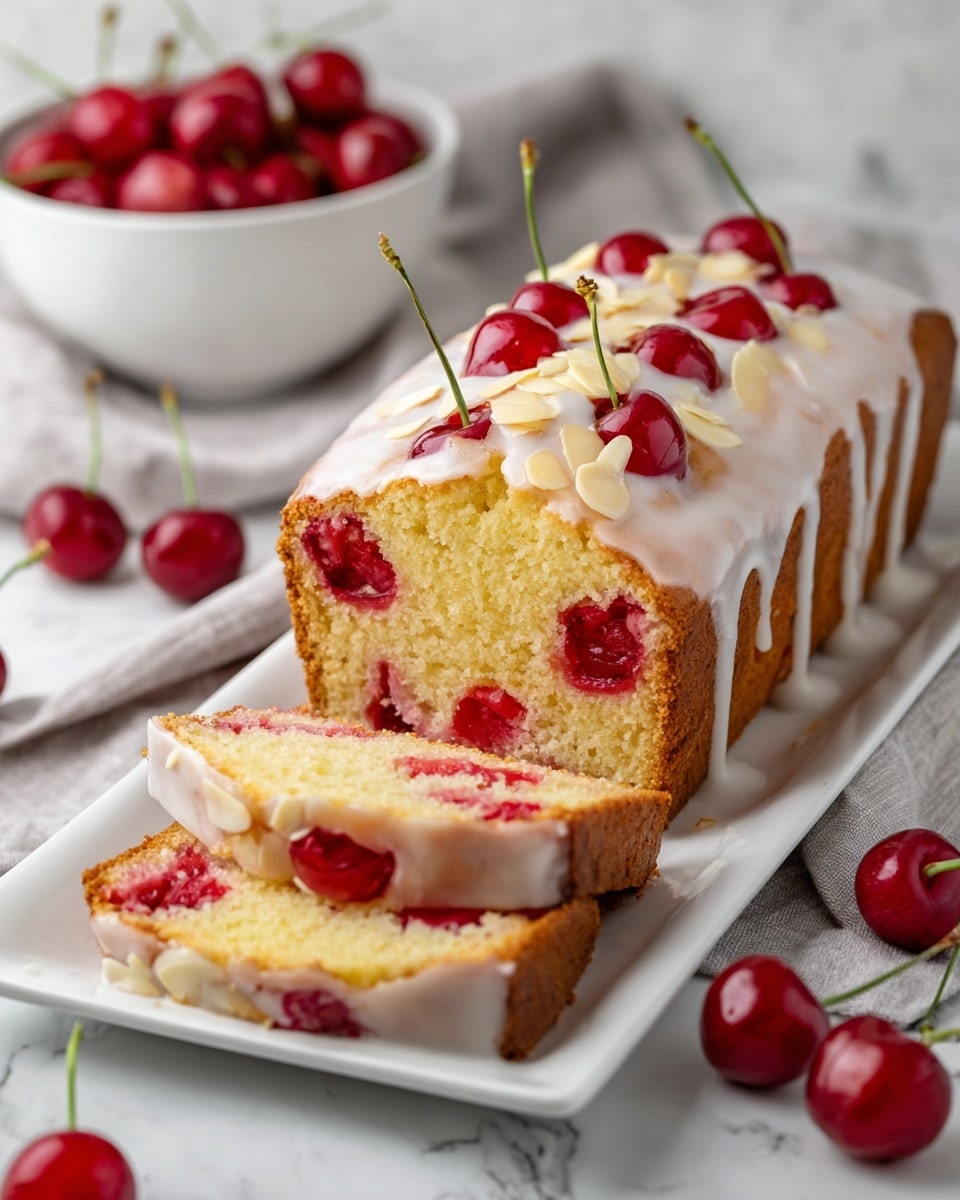 Gluten-Free Almond Cherry Bread Recipe - Recipe Image