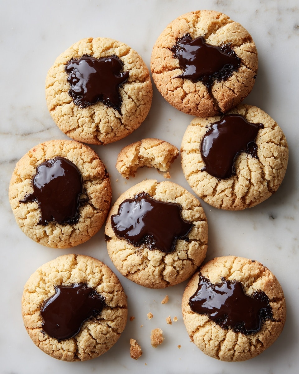 Chocolate Filled Cookies with Gooey Nutella Center Recipe - Recipe Image