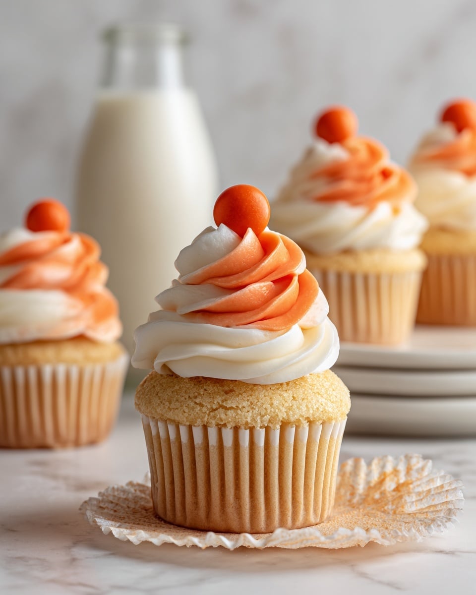 Dreamsicle Cupcakes Recipe - Recipe Image