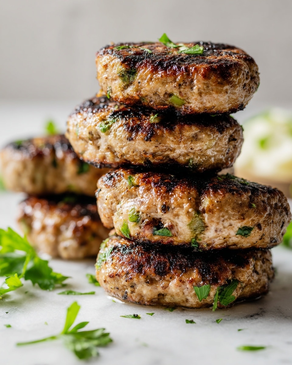 Lebanese Kafta Grilled Kebabs Recipe - Recipe Image