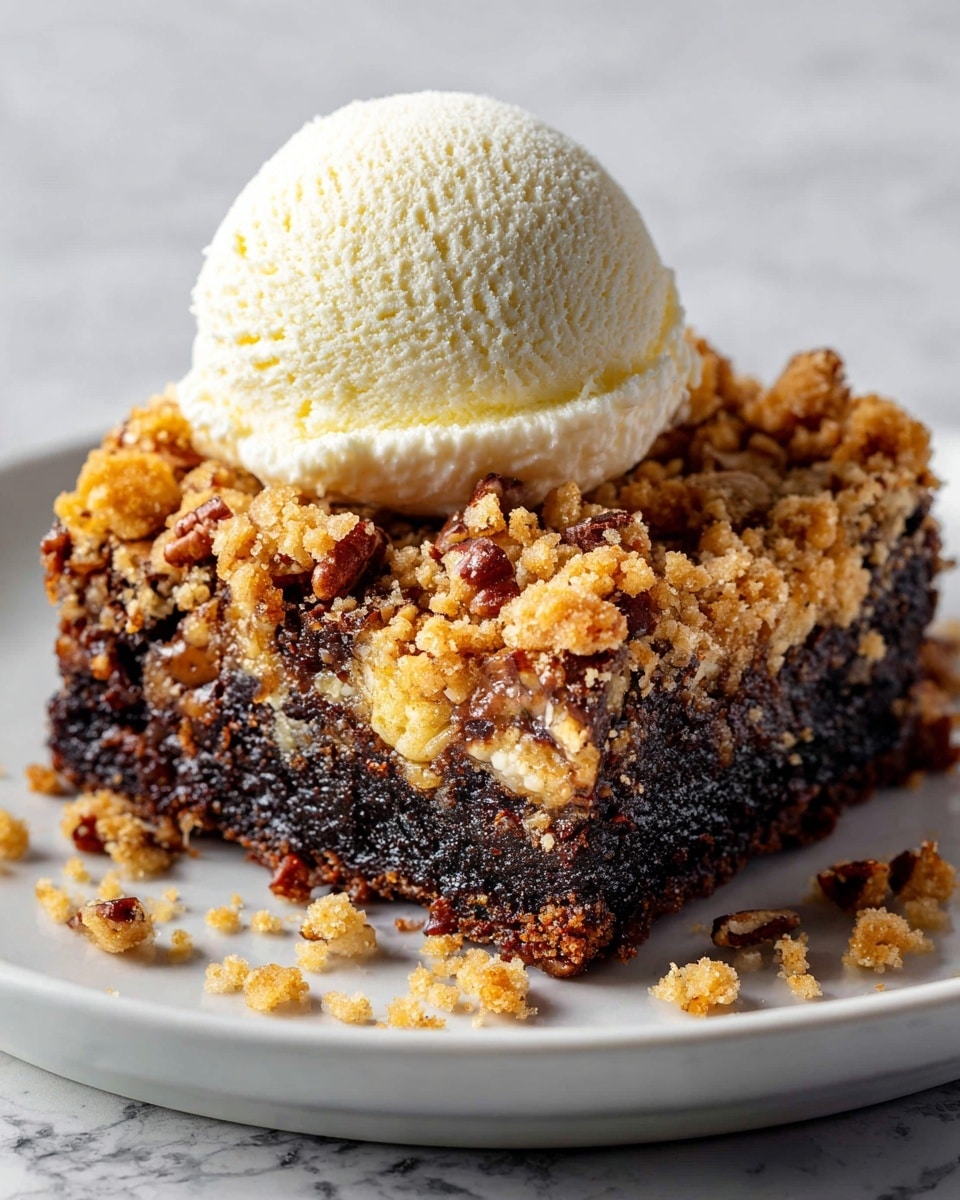 Chocolate Pecan Cobbler Recipe - Recipe Image