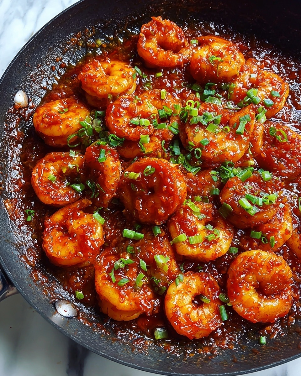 Sweet and Spicy Gochujang Shrimp Recipe - Recipe Image