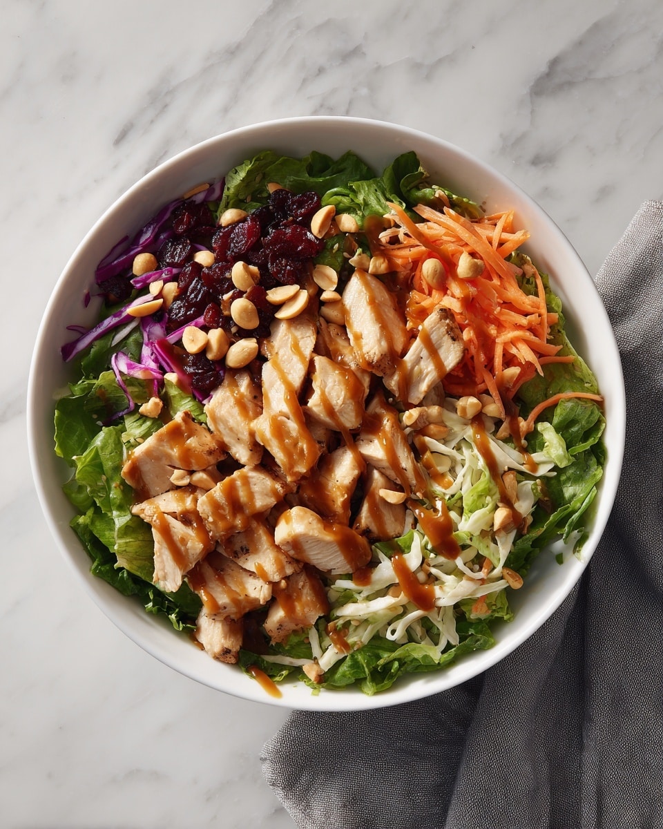 Asian Chicken Cranberry Salad Recipe - Recipe Image