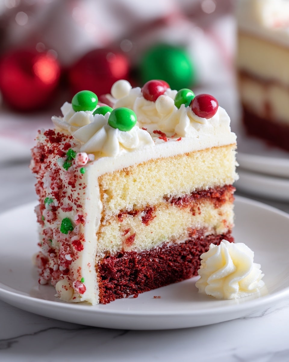 Christmas Poke Cake Recipe - Recipe Image