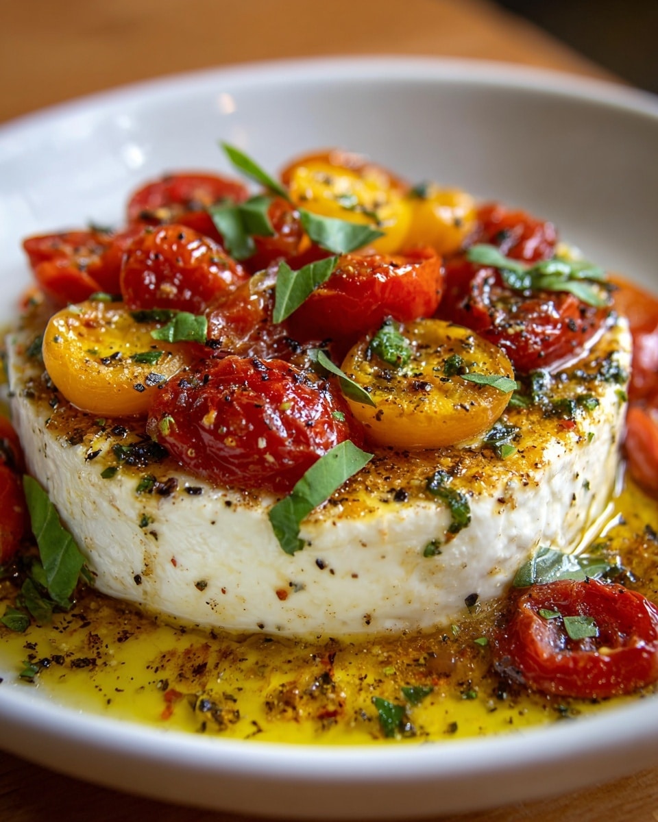 Burrata & Oven Roasted Tomato Salad Recipe - Recipe Image