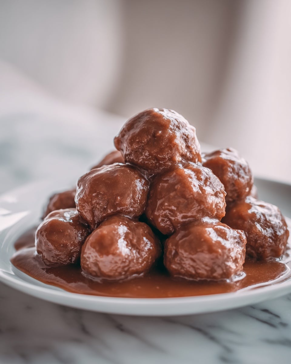 Instant Pot Cranberry Meatballs Recipe - Recipe Image