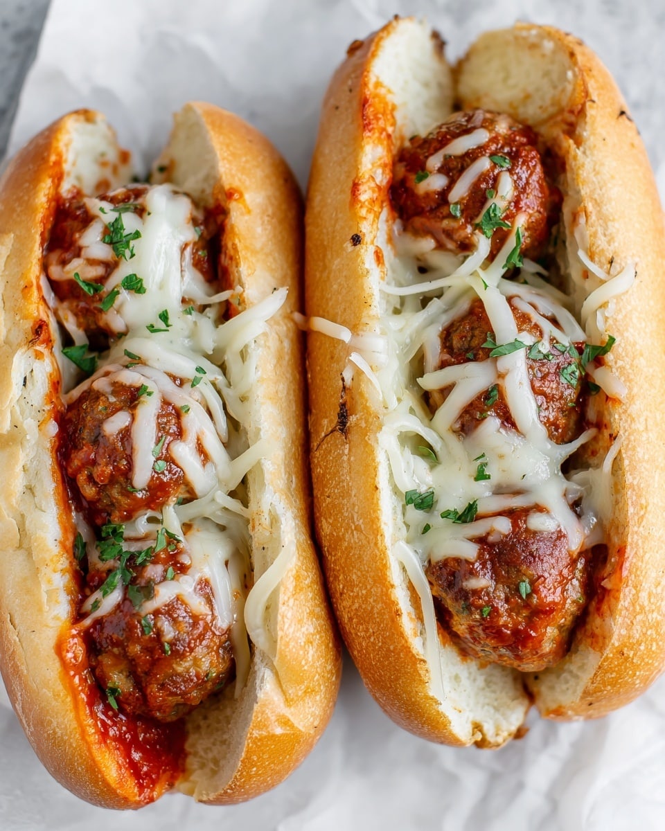 Beefy Meatball Sub Delight Recipe - Recipe Image