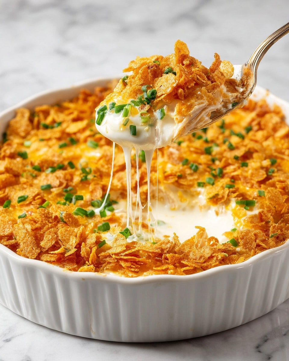 Ritz Cracker Chicken Casserole Recipe - Recipe Image