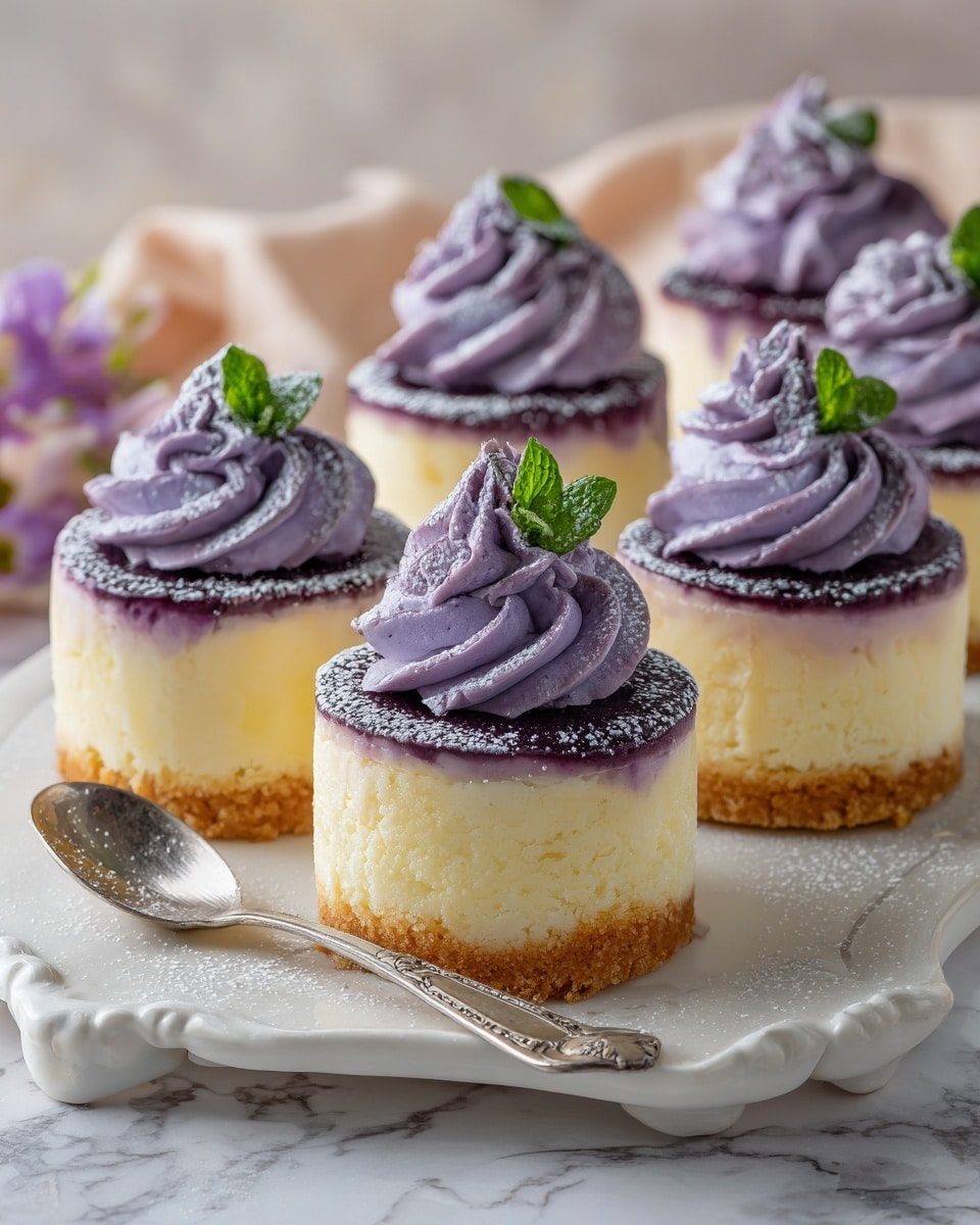 Japanese Mini Cotton Cheesecake Recipe - Recipe Image