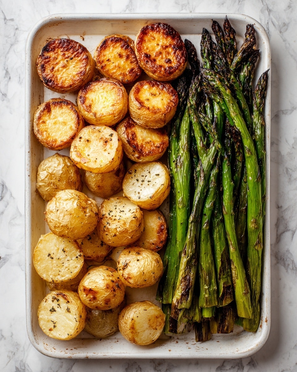 Roasted Asparagus and Potatoes Recipe - Recipe Image