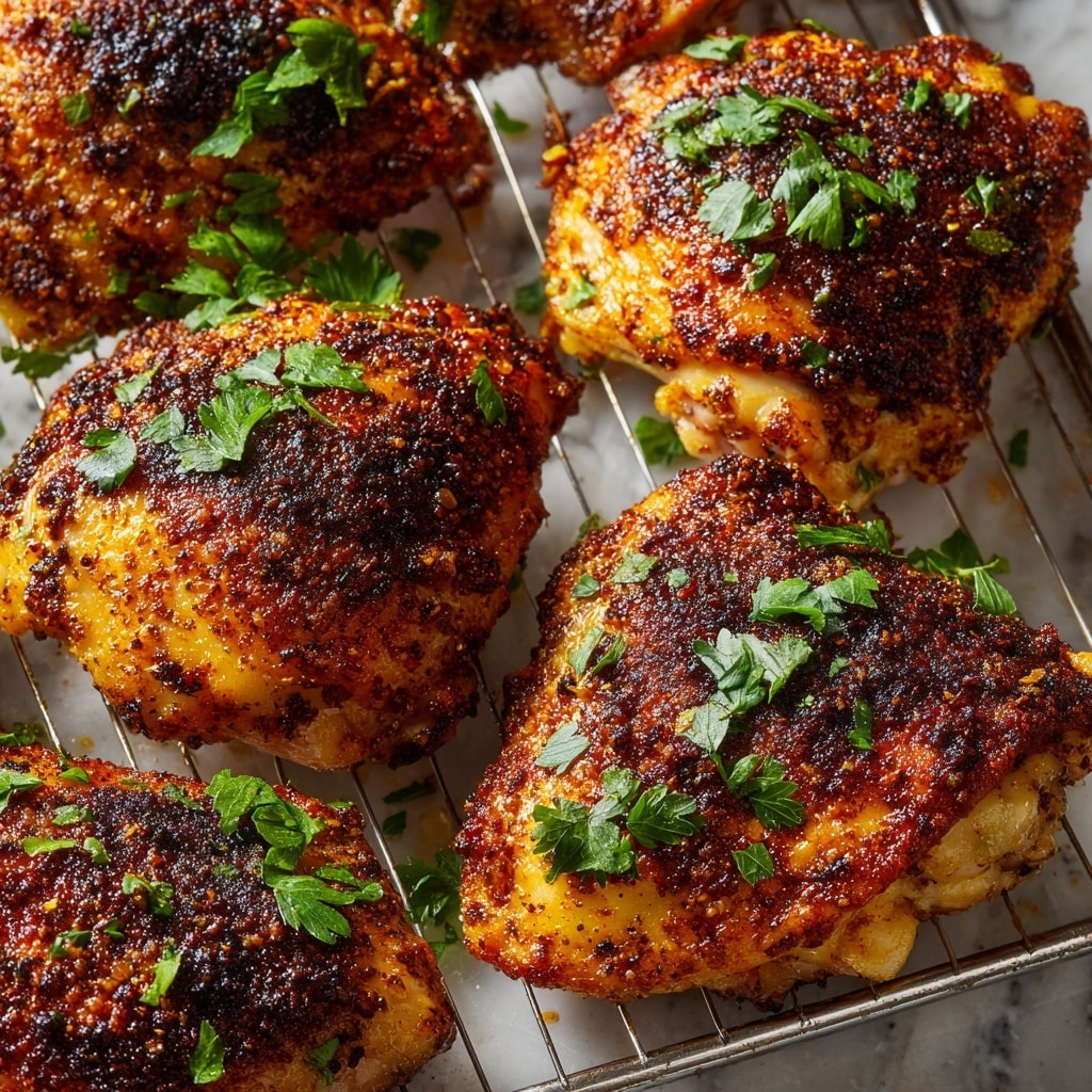 Air Fryer Chicken Thighs Recipe - Recipe Image