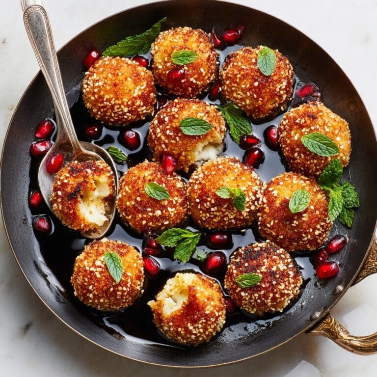 Fried Goat Cheese Balls with Spicy Sage Honey Recipe