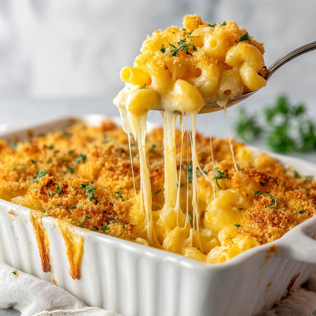 The BEST Homemade Baked Mac and Cheese Recipe - Recipe Image