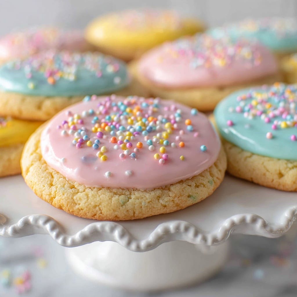 Easter Egg Sugar Cookies Recipe - Recipe Image