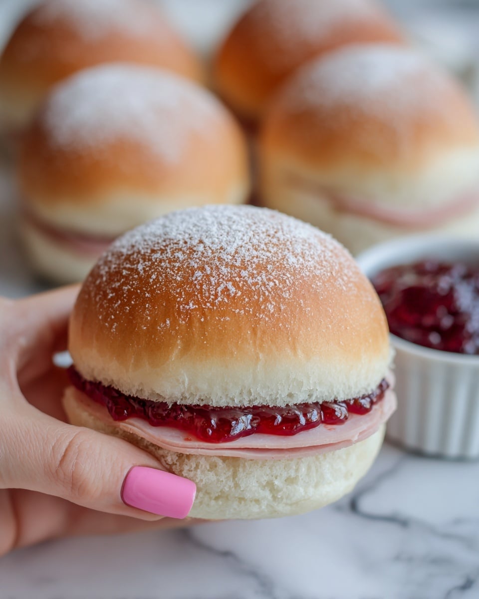 Monte Cristo Sliders Recipe - Recipe Image