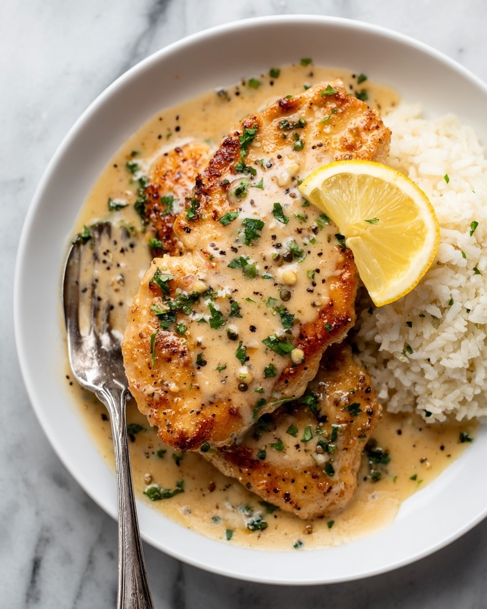 Creamy Lemon Chicken Piccata Recipe - Recipe Image