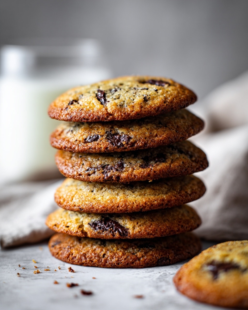 Eggless Chocolate Chip Cookies Recipe - Recipe Image