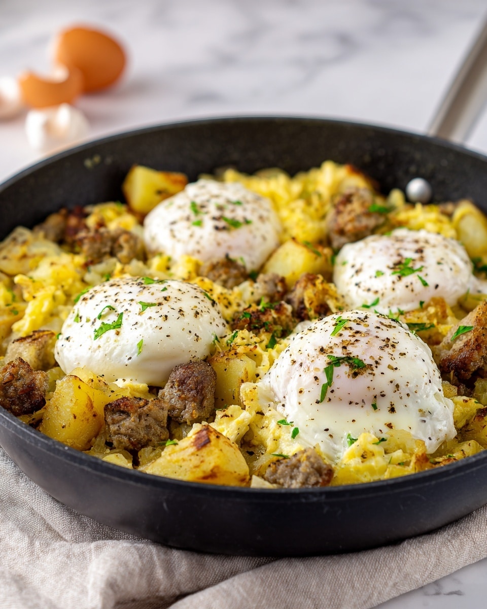 Delicious Potato Egg Scramble Recipe - Recipe Image