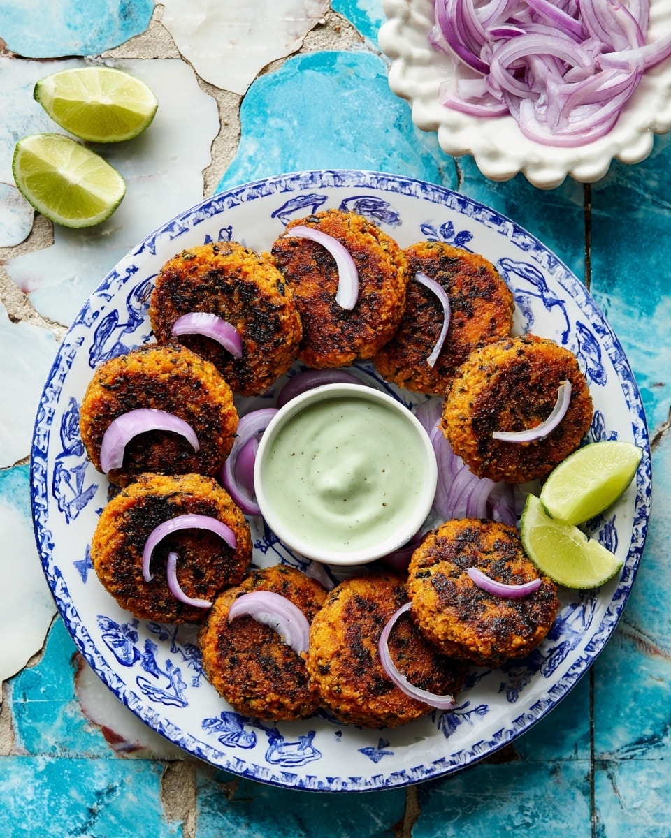 Crispy Tofu and Veggie Patties Recipe - Recipe Image